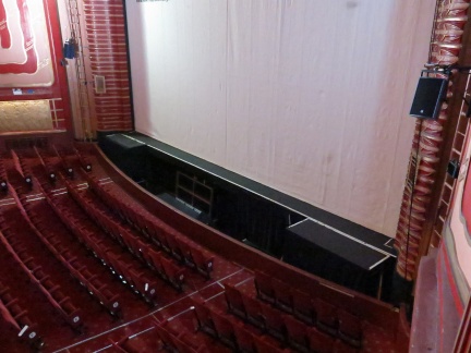 orchestra pit from circle level